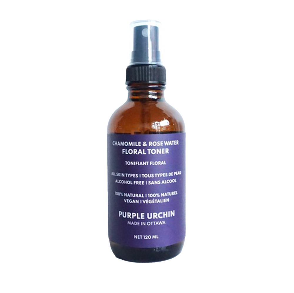 Chamomile & Rose Water 100% Natural Floral Toner