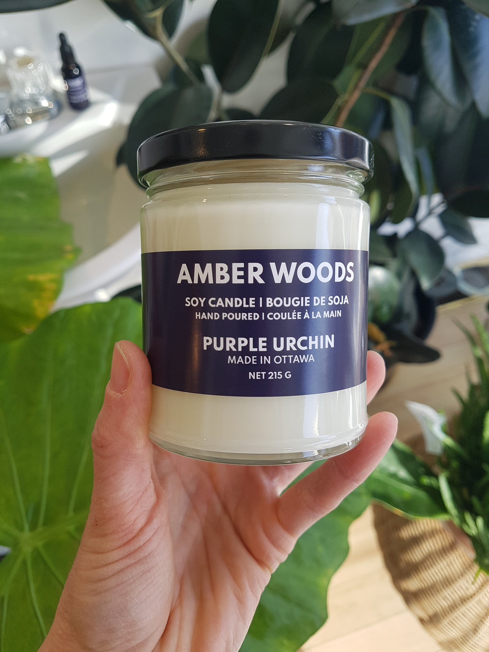 Amber Woods Soy Candle